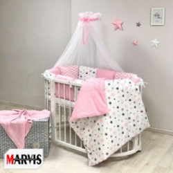 Lenjerie Baby Stars Pink